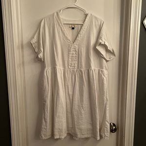 White linen Universal Threads dress || XL